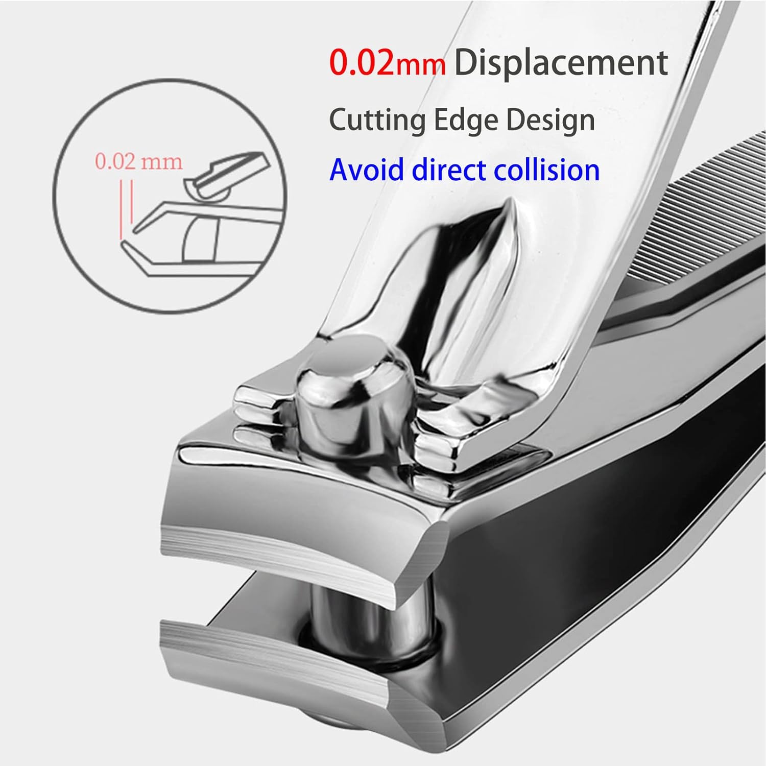 Stainless Steel Nail Clippers Set (2 Pack) – Large & Small Clippers for Fingernails and Toenails | Sharp, Durable, Portable Grooming Tools
