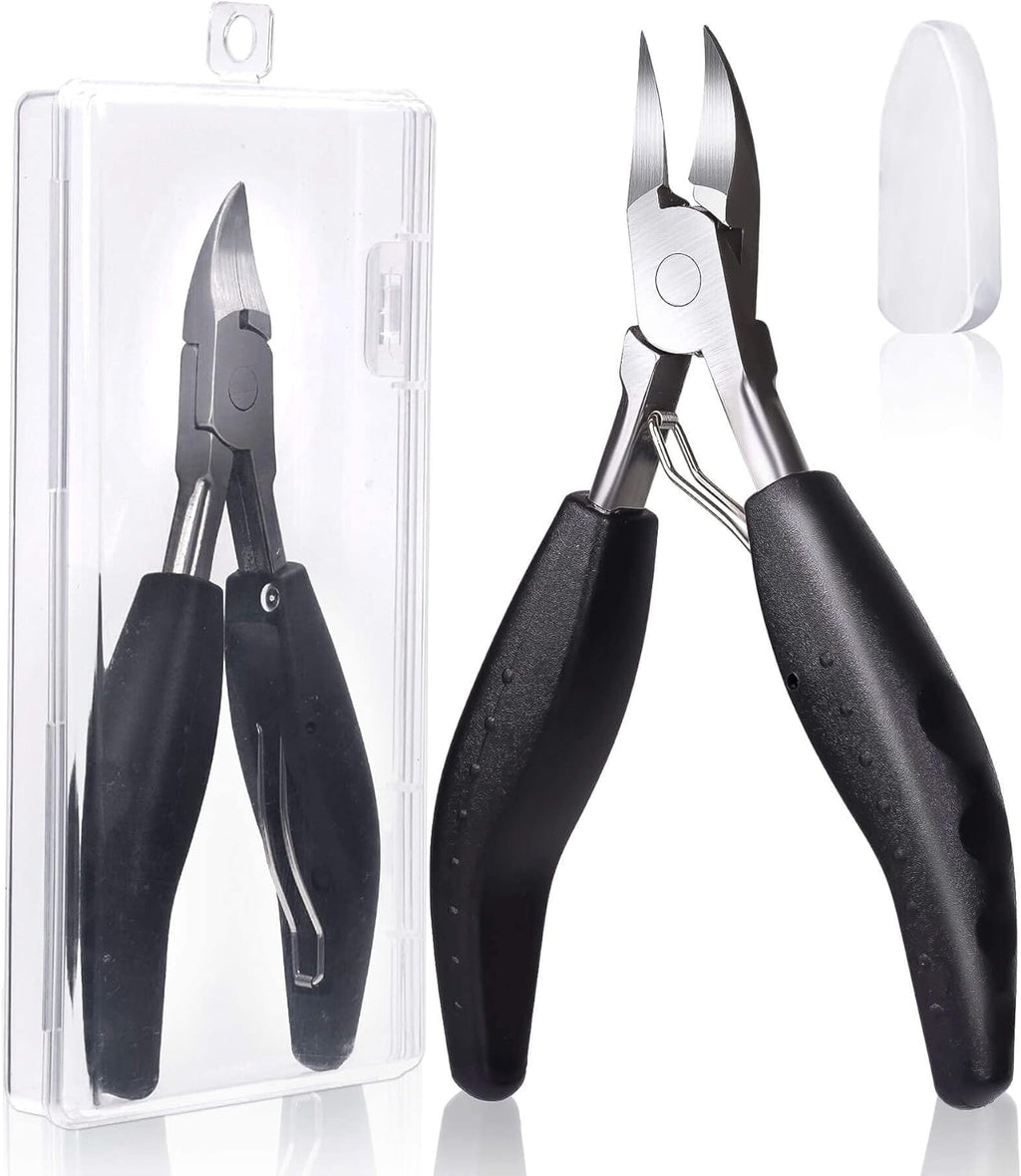 Large Nail Clipper Pliers | Stainless Steel Toenail Cutter for Thick & Ingrown Nails – Non-Slip Handle, Professional Manicure Tool
